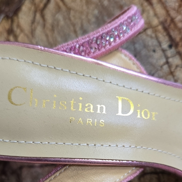 Pink Embellished Sandals - Picture 4 of 7